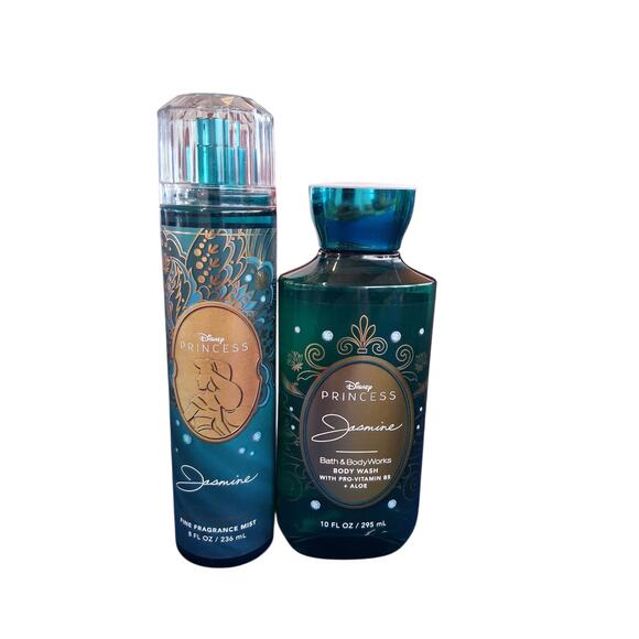 Bath & Body Works Other - Limited Edition Disney Princess Jasime 2pcs Set Body Mist & Body Wash Feminine